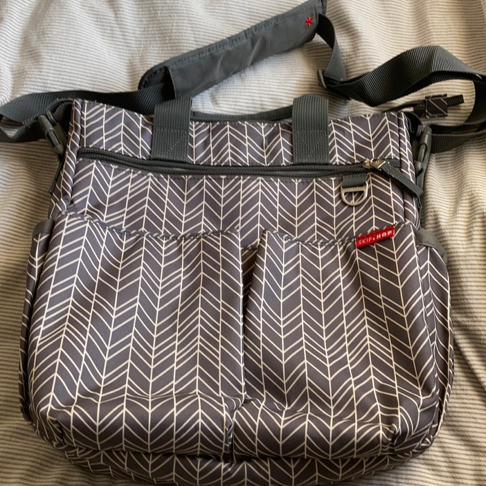 Skip Hop Chevron Diaper Bag